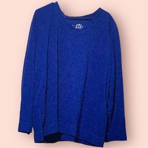 Royal fleece sweater